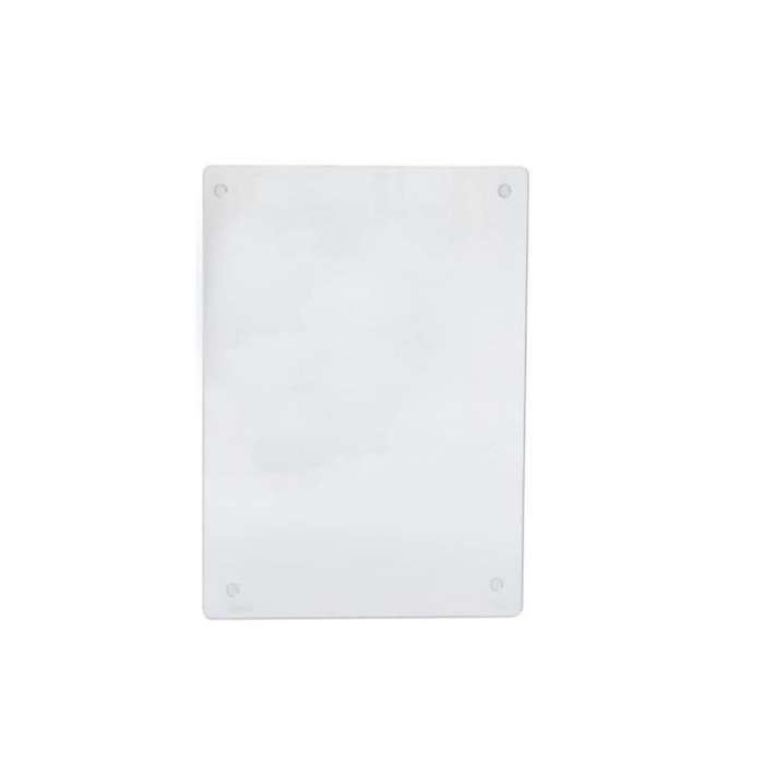 Acrylic Cutting Board for Outdoor Camping, Small Clear Countertop Tray, Scratch Resistant, Heat Resi