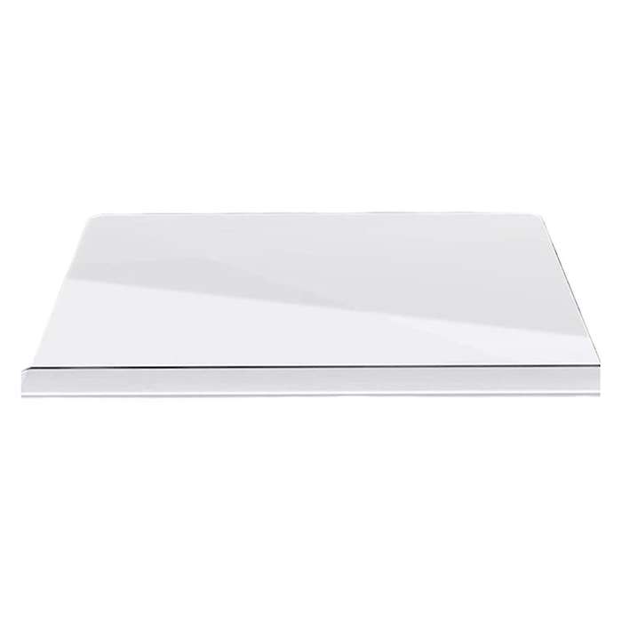 Acrylic Cutting Board with Counter Lip, Clear Cutting Boards for Kitchen Counter Non Slip, Large Cut