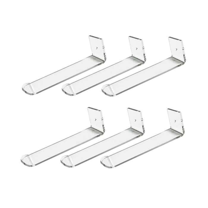 Acrylic Hair Clip Display Stand,6pcs Hair Clip Display Stand L-shaped Hairpin Display Holder,hair Cl