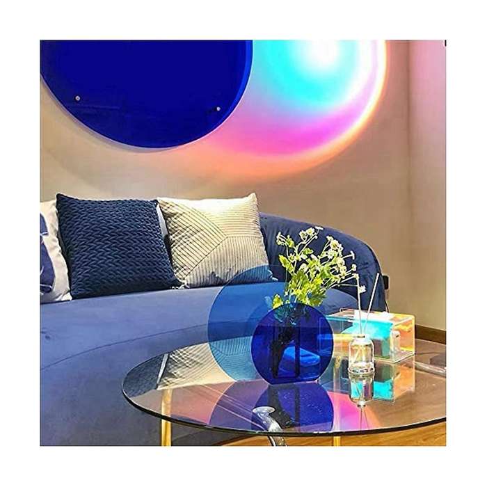 Acrylic Vases Are Used for Wedding Centerpieces, Home Decor, and Office Decor Vases (blue Double Ri