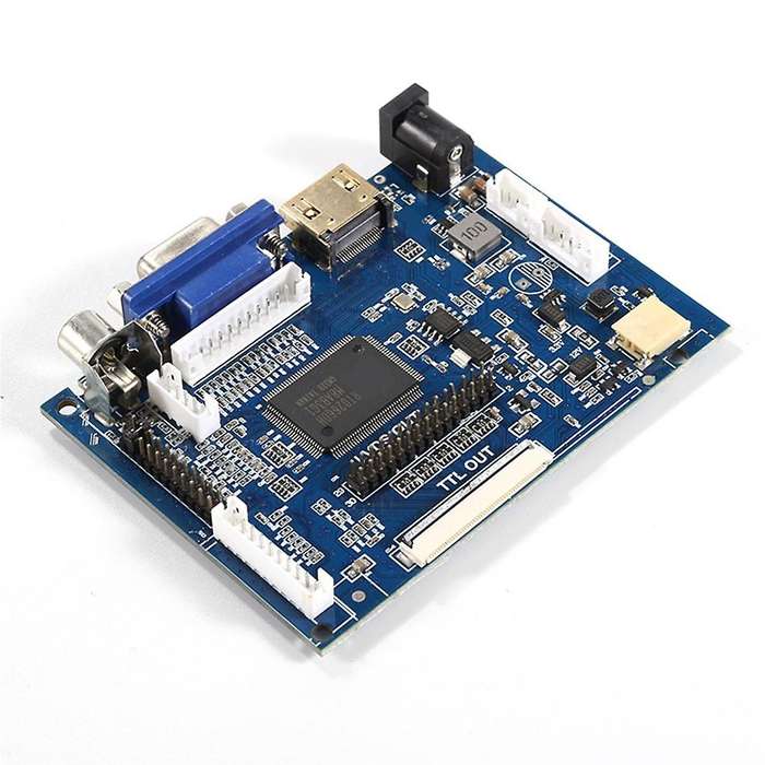 Adapter Board Module 7-8 Inch LCD 50PIN Universal AT070TN90/92/94 Driver Board -Compatible Projectio
