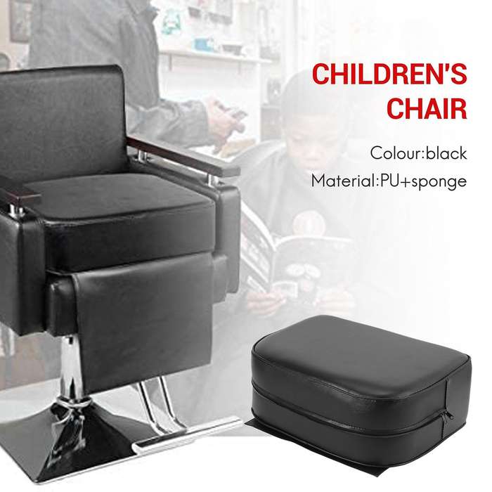 Adjustable Barber Chair Child Booster Cushion Hair Salon Cutting Styling Manicure Shampoo Beauty Sp