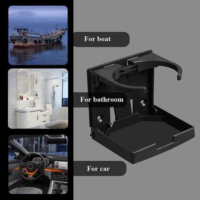 Adjustable Folding Drink Holder Boat Ring Cup Drink Universal Bottle Holder for Marine Boat Caravan