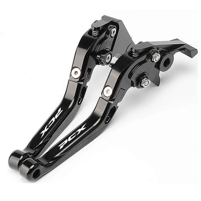 Adjustable Extendable Brake Clutch Levers, for PCX125 PCX150 2010-2020,Black