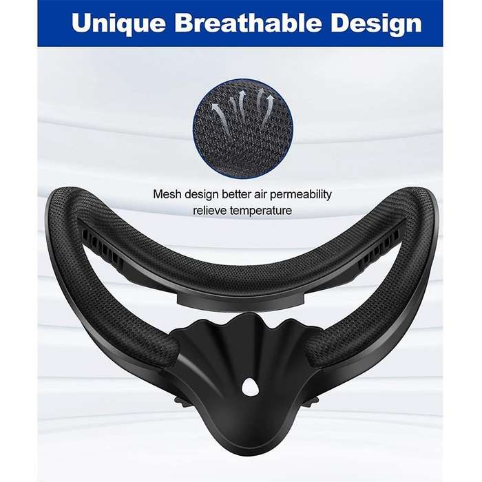 Adjustable Size VR Interface Support Bracket Foam Pad for Quest 2 Interface Pad 2 VR Accessories