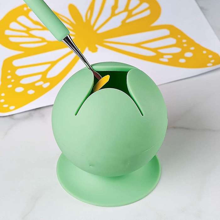 Adsorption Vinyl Weeder Waste Collector (Mint Green)