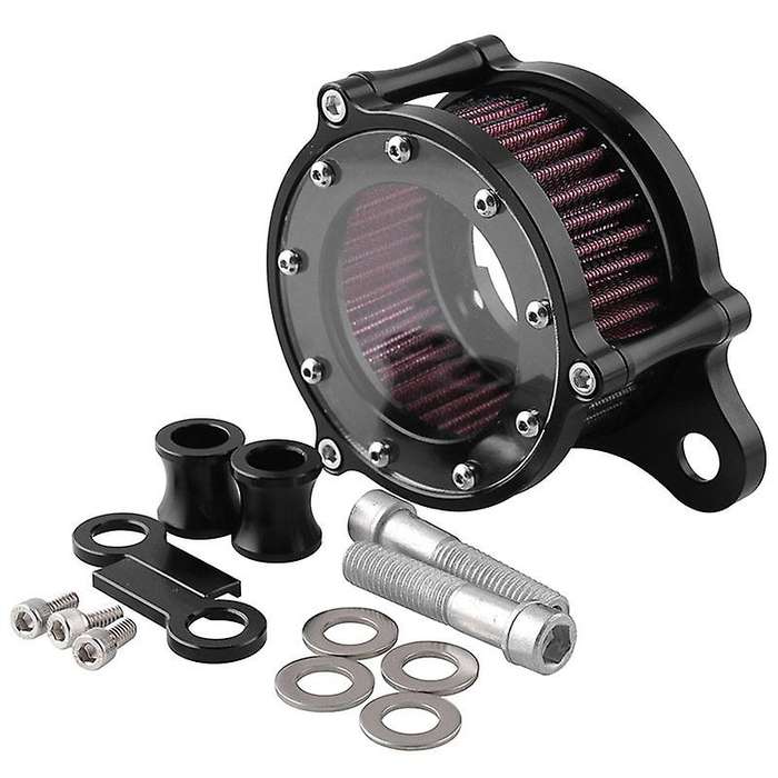 Air Cleaner Intake Filter System Kit for Sportster XL883 XL883N XL883R XL883P XL1200 XL1200L XL1200