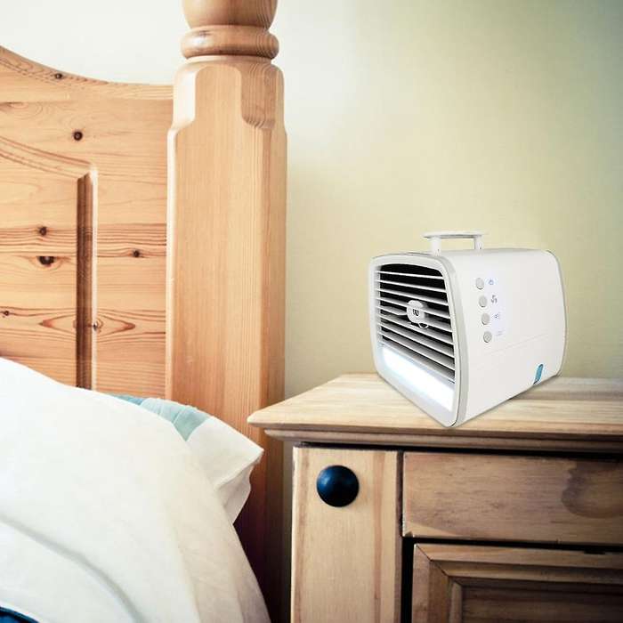 Air Conditioner Mini Fan Portable Air Conditioner for Room Home Air Cooling Desktop Spray Humidifier