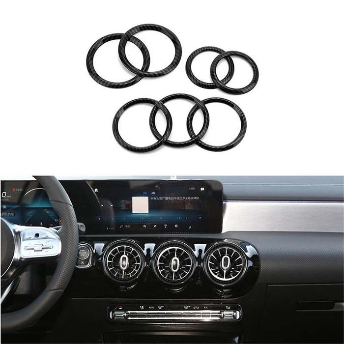 Air Conditioning Outlet Decorative Ring Front Dashboard Air Conditioning Component for A CLA GLA