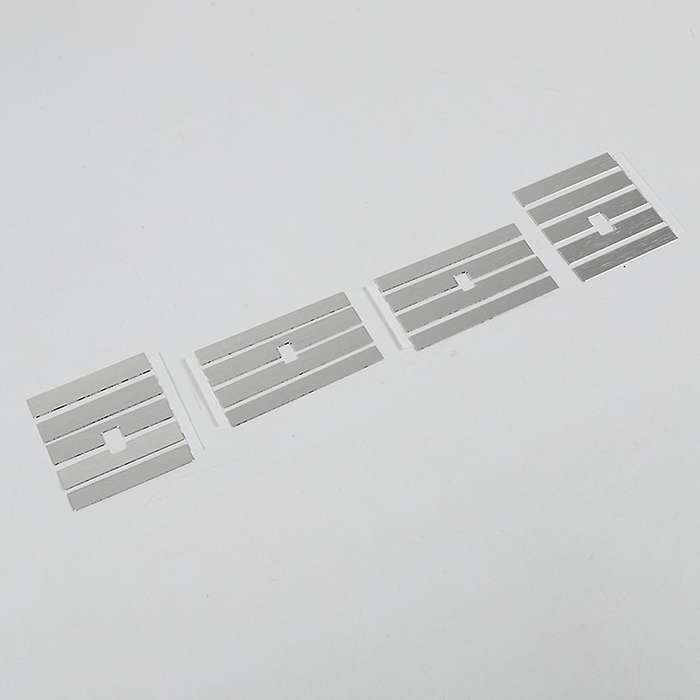 Air Conditioning Vent Outlet Louver Cover Trim for Nitro 2007-2012 Interior Accessories (Silver)