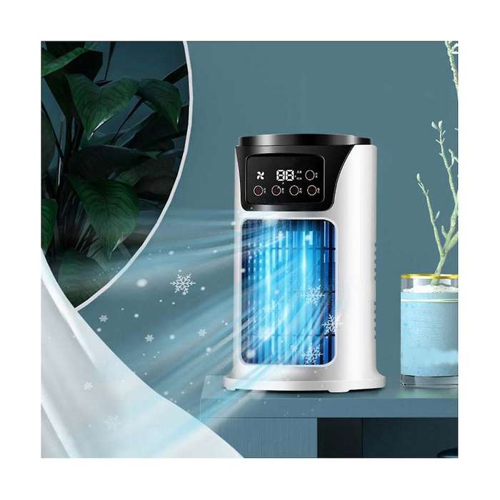 Air Cooler Home Dormitory Student Desktop Electric Fan Small Wind Office Usb Refrigeration Air Cond