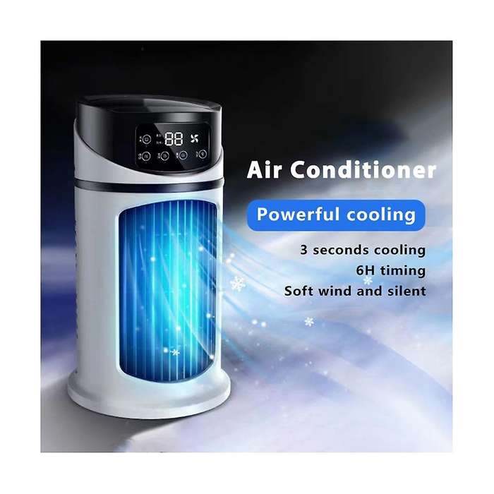 Air Cooler Home Dormitory Student Desktop Electric Fan Small Wind Office Usb Refrigeration Air Cond