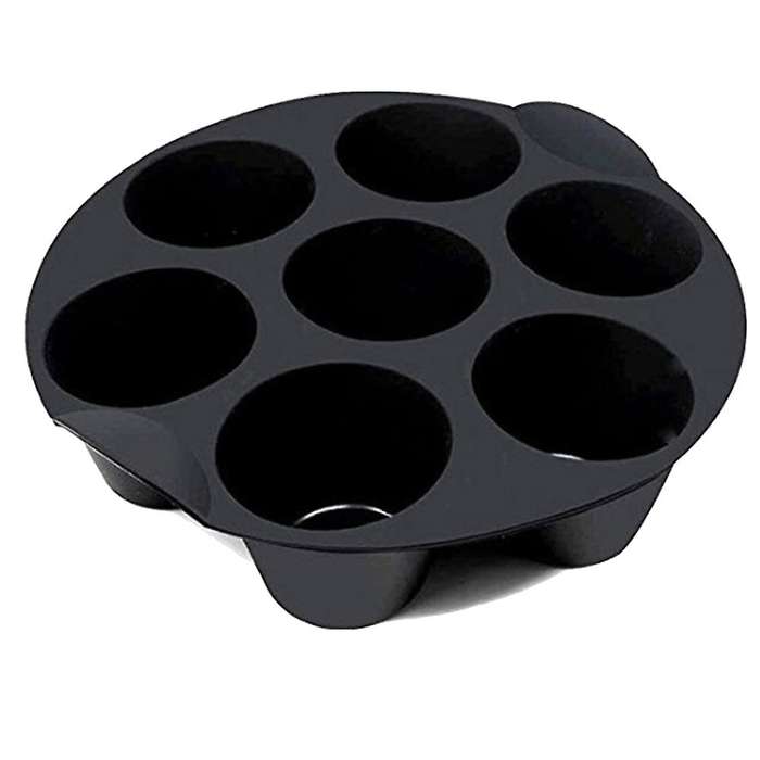 Air Fryer Accessories 7 Even Cake Cups Muffin Cups Suitable for 3.5-5.8l Air Fryer Models,18cm