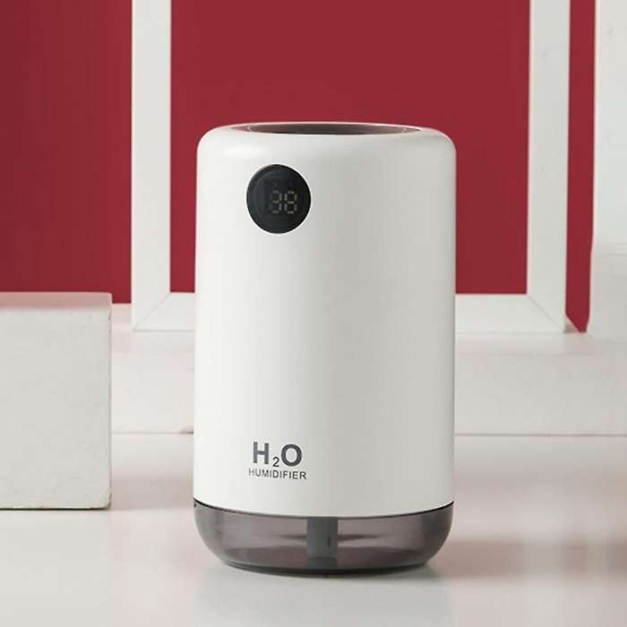 Air Humidifier with LED Lights 500Ml Large Capacity Portbale Humidifier for Bedroom Office Travel
