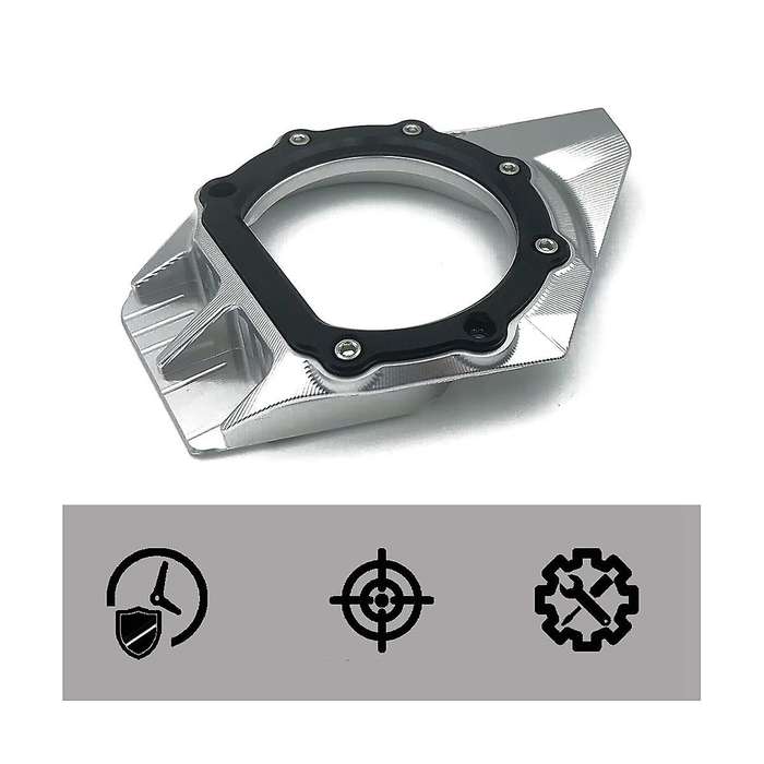 Air Intake Cover for Sprint 150 125 2016-2023 Motorcycle Transmission Box Guard Engine Cover Silver