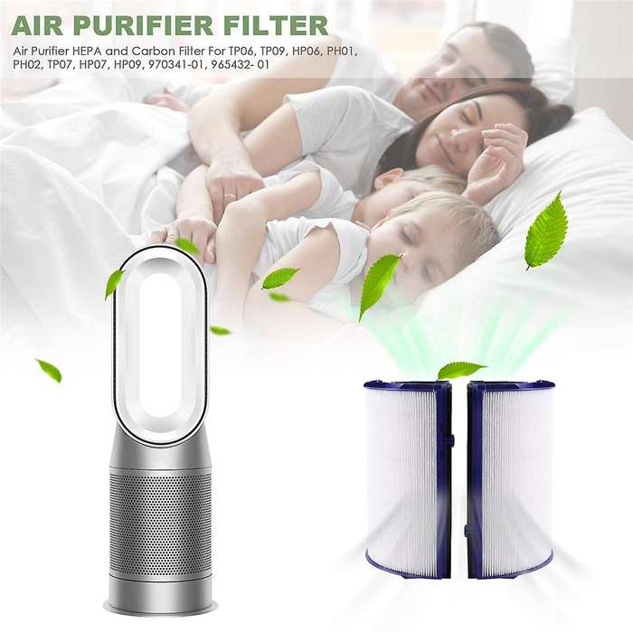 Air Purifier HEPA and Carbon Filter for TP06, TP09, HP06, PH01, PH02, TP07, HP07, HP09, 970341-01, 9
