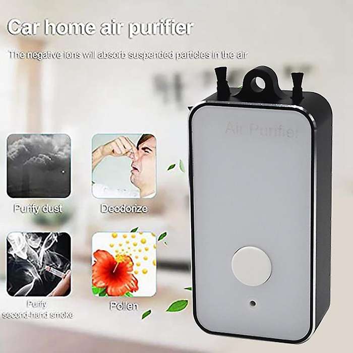 Air Purifier Personal Wearable Mini Portable 250MAH Battery Negative Ion Hanging Neck Air Purifier B