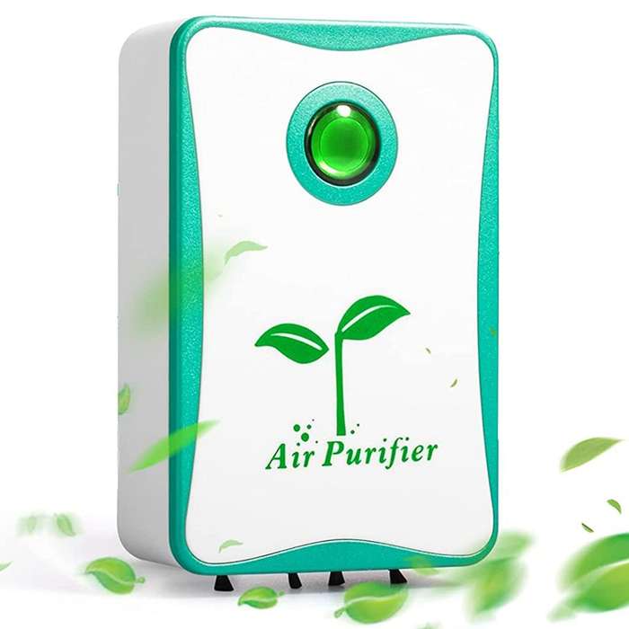 Air Purifiers Plug in for Home, Negative Ion Air Purifier, for Bathroom Kitchen Toilet Pet Smell Smo