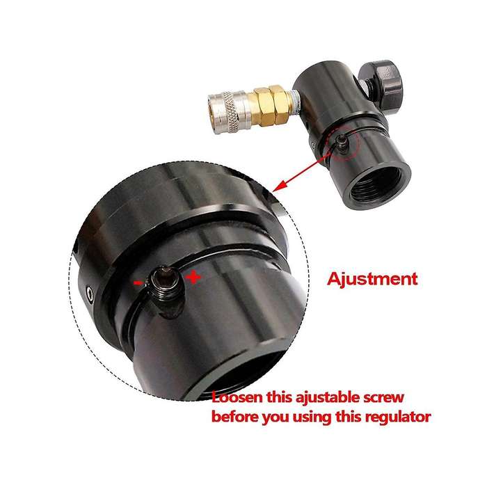 Air Regulator Mr Gen2 W/ Us Foster Female Coupler,remote Coil Hose 300psi Pressure Gauge Output Pre