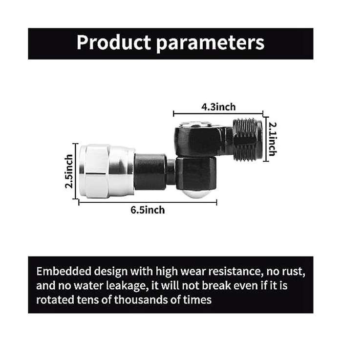 Airless Spray Universal Swivel Angle 7/8in F-7/8in M Swivel+517 Nozzle and Nozzle Protector Seat,pa