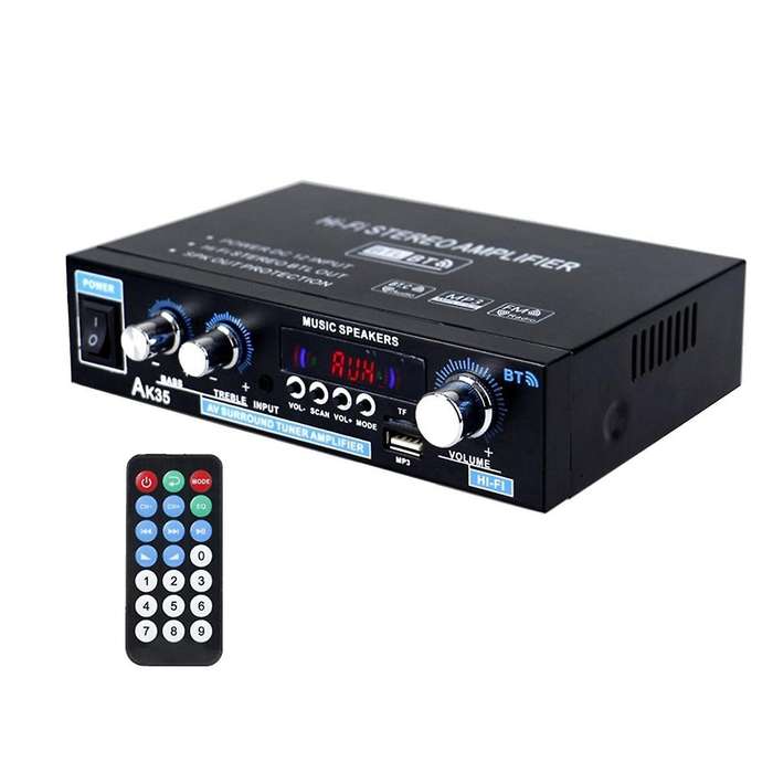 Ak35 Digital Power Amplifier 2-channel Power Amplifier Power Amplifier General Car Supplies Us Plug