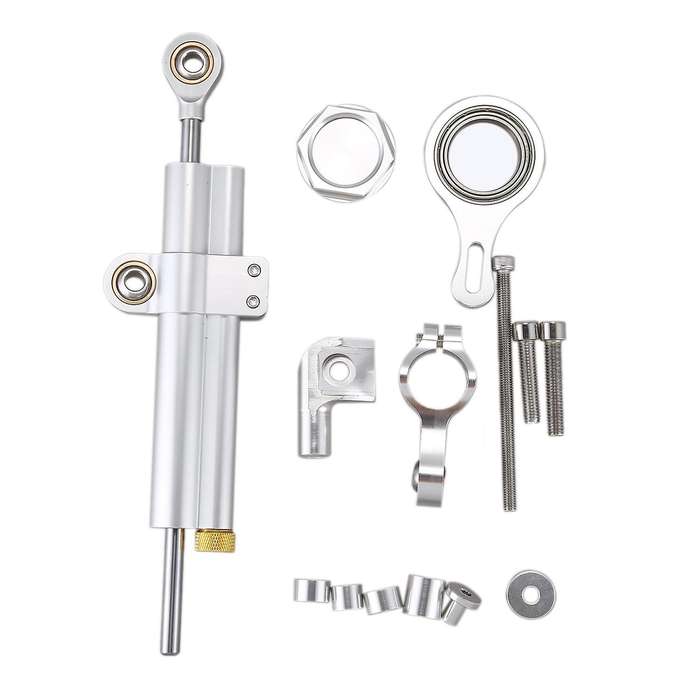 Aluminum Adjustable Motorcycles Steering Stabilizer Damper Bracket Mount Kit for YZF R6 2006-2017/ R