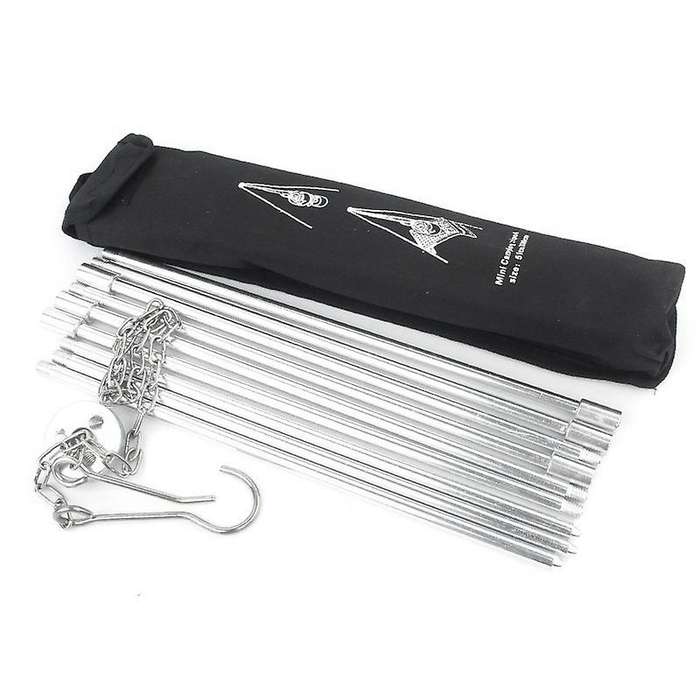 Aluminum Alloy BBQ Grills Dutch Oven Hanging Tripod Portable Folding Outdoor Camping Picnic BBQ Trip