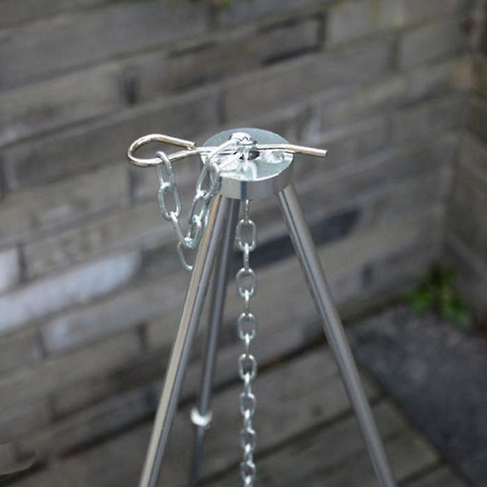 Aluminum Alloy BBQ Grills Dutch Oven Hanging Tripod Portable Folding Outdoor Camping Picnic BBQ Trip