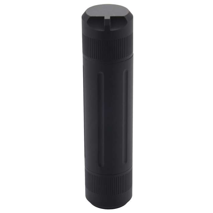 Aluminum Alloy Black Waterproof Bottle Camping Survival Seal Bottle Outdoor Tool