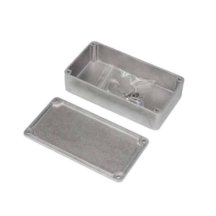 Aluminum Box Guitar Effects Housing Stompbox Effects Housing Drillable Plastic Spray DIY Guitar Ped