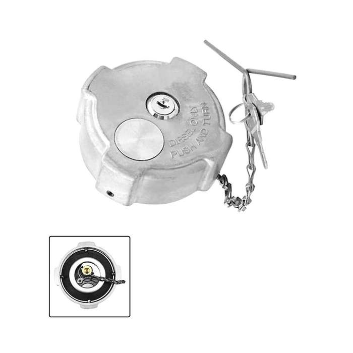 Aluminum Locking Fuel Cap with Key for 113 125 112 112 2003 572.1018 03-37017-002