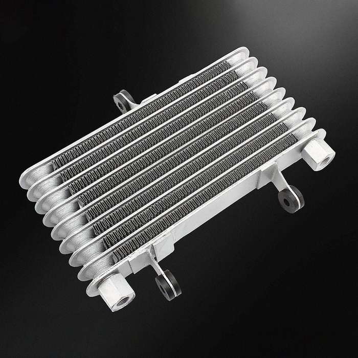 Aluminum Motorcycle Engine 8 Cooling Radiator for 125cc-250cc Motorcycle Dirt Bike Atv M12
