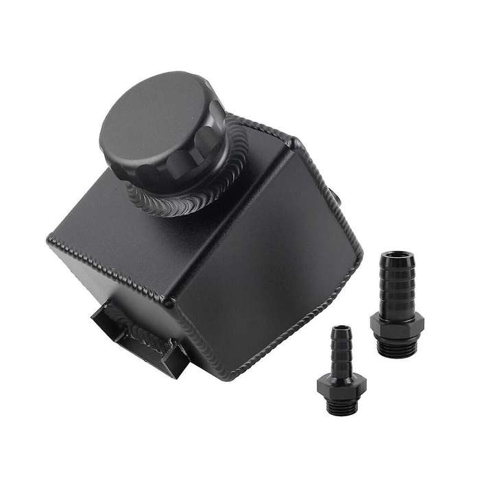 Aluminum Power Steering Pump Fluid Reservoir Tank Polished for V6 V8 Vx Vu Ve Ls1