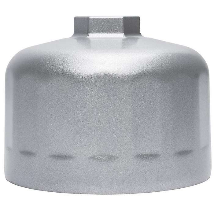 Aluminum Style Oil Filter Wrench Filter Housing Cap 86mm for (Silver)