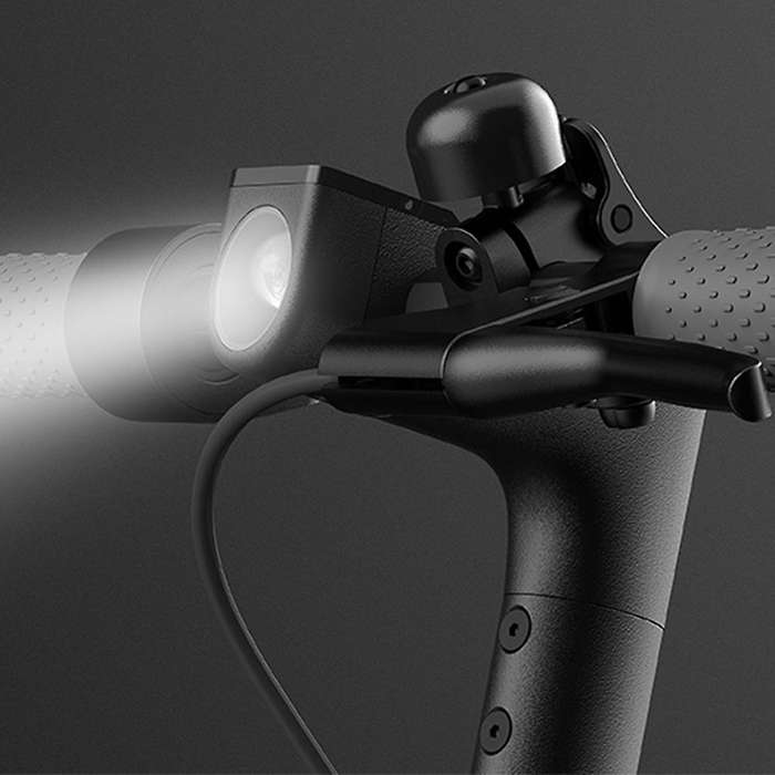 Aluminum Scooter Horn Ring with Quick Release Mount Compatible for Pro 1s Electric Scooter Parts