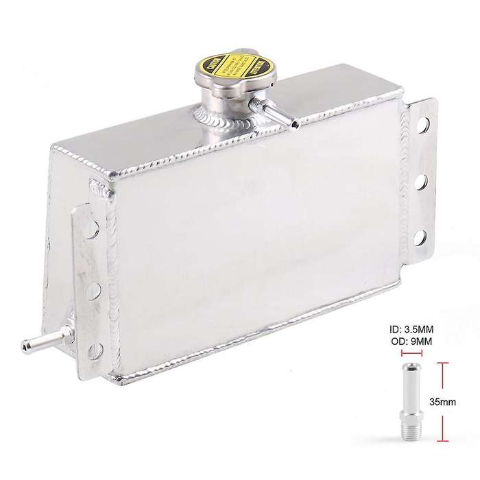 Aluminum Universal Coolant Expansion Fill Tank for 240SX WR Car Modification Parts