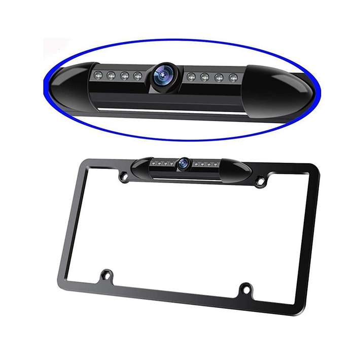 American License Plate Frame Reversing Camera CCD Night Vision Reversing Rear View Camera for Car/S