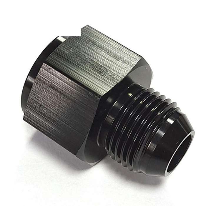 AN10 Female to AN8 Male Straight Swivel Oil Fuel Hose End Reducer Fitting Rotary Joint Oil Fuel Hose