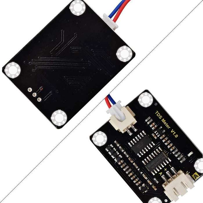 Analog TDS Sensor Module Water Quality Solubility Conductivity Easy Use Liquid Detection for