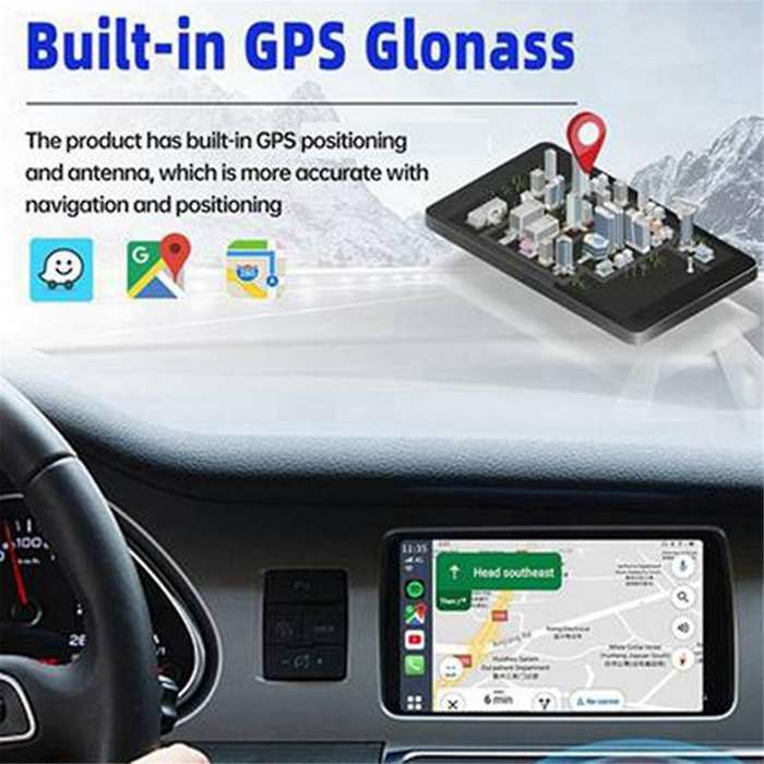 Android 13 CarPlay Tv Box QCM6125 8-Cores Wireless CarPlay/Android Auto Support FOTA Upgrade Wifi BL
