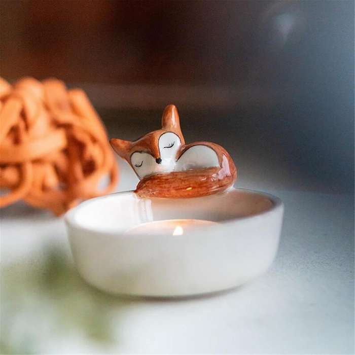 Animal Tealight Candle Holders,Cute 3D Tealight Candlestick Holders - Resin Sculpture Animals Figuri