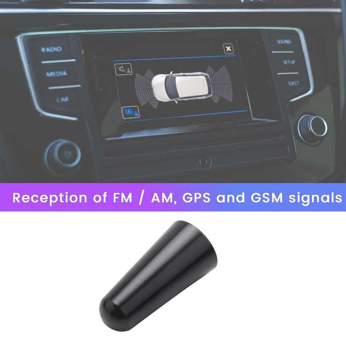 Antenna 3 Cm Roof Antenna Short Pole Antenna Car Pole Antenna Short Adapter Radio Foot