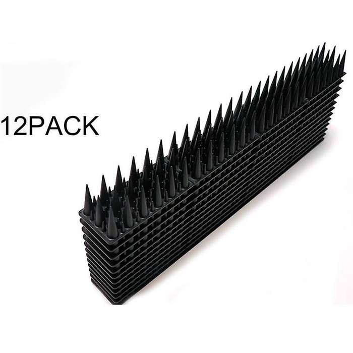 Anti-Bird Thorn Plastic Bird Thorn 12 Pieces 4.8 Meters Anti-Bird Nail Squirrel Deterrent Can Repel