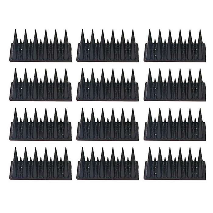 Anti-Bird Thorn Plastic Bird Thorn 12 Pieces 4.8 Meters Anti-Bird Nail Squirrel Deterrent Can Repel