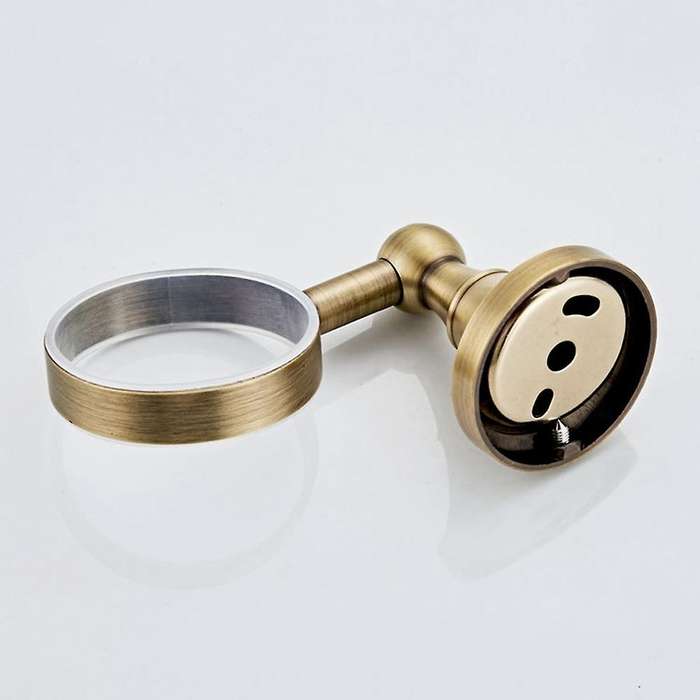 Antique Soap Dish Holder Bronze Brushed Bathroom Soap Dishes Holder with Ceramic Dish Holders for Ba