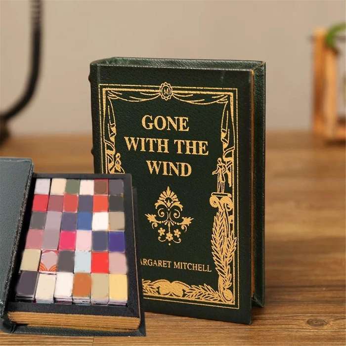 Anxiety Book Box Shake Away Your Anxiety with Minibooks, BookBox Decoration, Book Lover Christmas Or