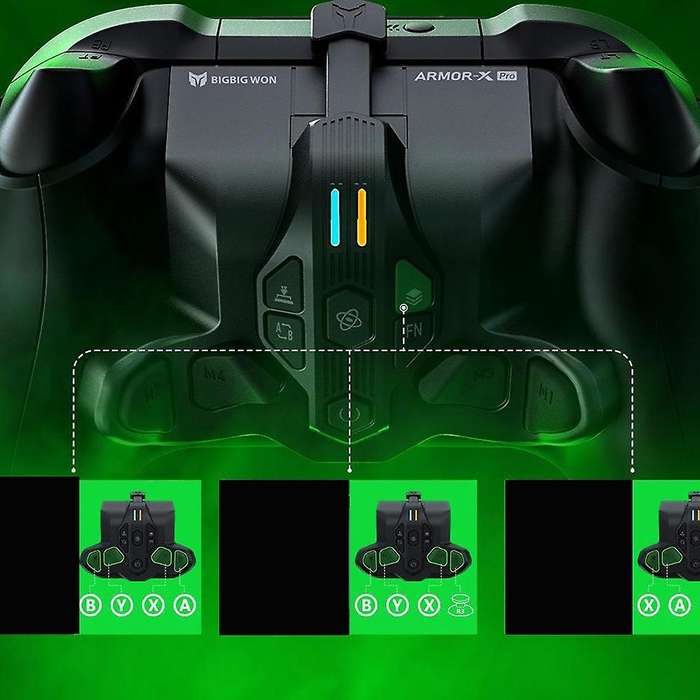 ARMOR-X Pro Rear Paddle Adapter for X Box /S Controller Back Button Attachment Extension Keys for Sw