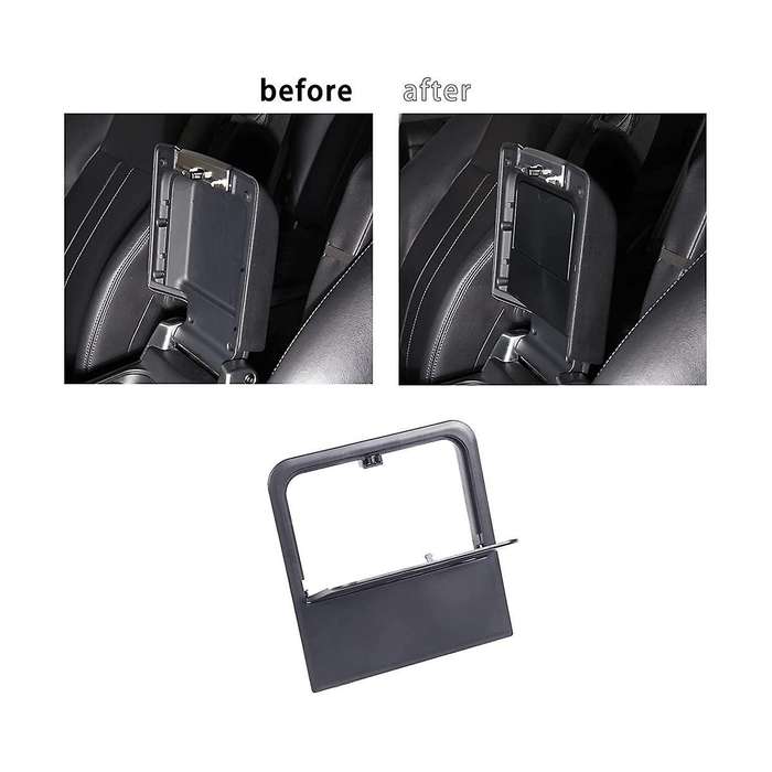 Armrest Box Storage Box Tray for Land 4 2010-2016 Central Armrest Hidden Storage Box Accessories