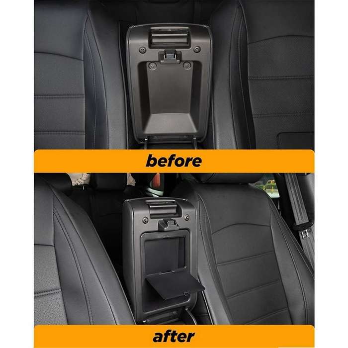 Armrest Cover Storage Box Insert Hidden Organizer for 11th 2022- 2024 Center Console Compartment Org