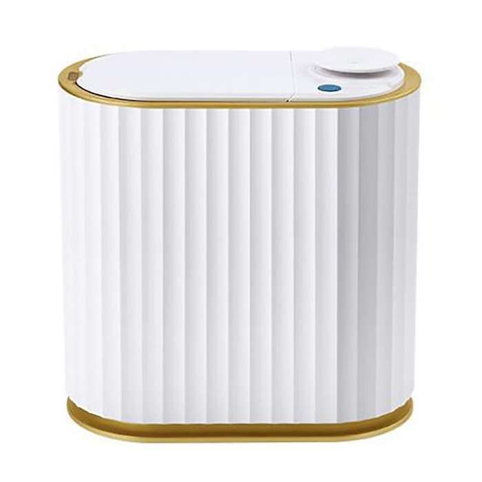 Aromatherapy Smart Trash Can Desktop Trash Can Garbage Bin with Aromatherapy Waterproof Narrow Stora